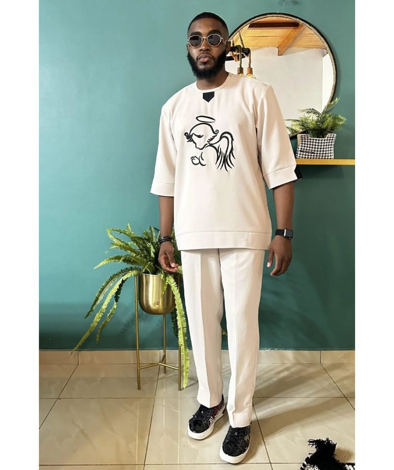 White Ivory with front design, Free me 2021